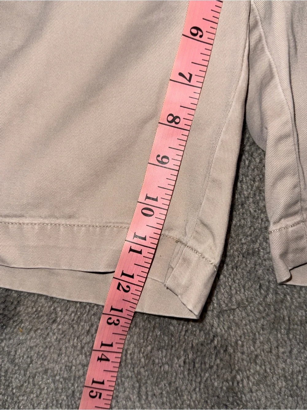Polo by Ralph Lauren Light Khaki Flat Front Chino Shorts